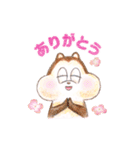 【もぐもぐグーさん】挨拶スタンプ☆絵本風（個別スタンプ：7）