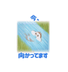 【もぐもぐグーさん】挨拶スタンプ☆絵本風（個別スタンプ：15）