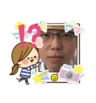 あなたとわたしのえんぴつ（個別スタンプ：2）