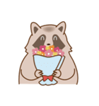 ゆかいなたぬさん（個別スタンプ：2）