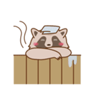 ゆかいなたぬさん（個別スタンプ：18）