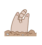 ゆかいなたぬさん（個別スタンプ：25）