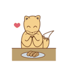ゆかいなたぬさん（個別スタンプ：35）