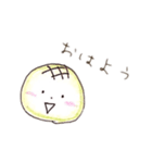 ゆるいメロンパンのスタンプ（個別スタンプ：3）