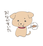 便利なわんこのスタンプ！(雑種犬)（個別スタンプ：6）