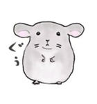 ゆるっと、我が家のチンチラさん。（個別スタンプ：35）