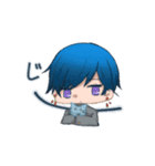 青髪くんと金髪くん（個別スタンプ：12）