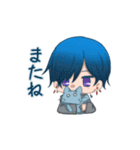青髪くんと金髪くん（個別スタンプ：14）