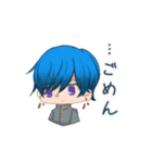 青髪くんと金髪くん（個別スタンプ：18）