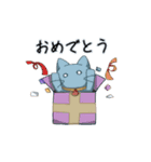 青髪くんと金髪くん（個別スタンプ：21）