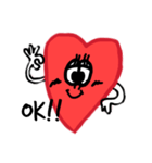 可愛いいHeartちゃんの可愛いいスタンプ！！（個別スタンプ：1）
