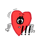 可愛いいHeartちゃんの可愛いいスタンプ！！（個別スタンプ：3）