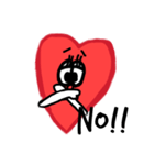 可愛いいHeartちゃんの可愛いいスタンプ！！（個別スタンプ：10）