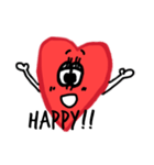 可愛いいHeartちゃんの可愛いいスタンプ！！（個別スタンプ：14）