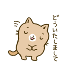 心あたたまるねこ（個別スタンプ：5）