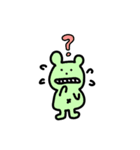 ちょっとイビツなカラフルくま（個別スタンプ：28）