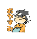 シバ君と先生（個別スタンプ：3）