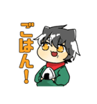 シバ君と先生（個別スタンプ：5）