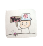 白目のすたんぷ（個別スタンプ：7）