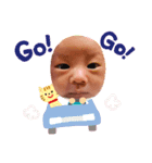 マルチーズと赤ちゃん（個別スタンプ：21）