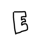 わたしの字（個別スタンプ：5）