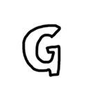 わたしの字（個別スタンプ：7）