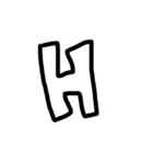 わたしの字（個別スタンプ：8）