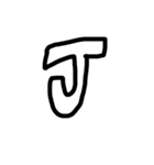 わたしの字（個別スタンプ：10）