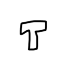 わたしの字（個別スタンプ：20）