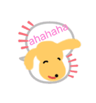吹き出しの中からしゃべるワンコ（個別スタンプ：18）