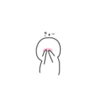 はくちゃんもお話に参加したい（個別スタンプ：10）