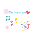 Girls Make and Flowers（個別スタンプ：16）
