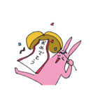 親しき仲にはウサギあり（個別スタンプ：8）