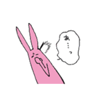 親しき仲にはウサギあり（個別スタンプ：21）