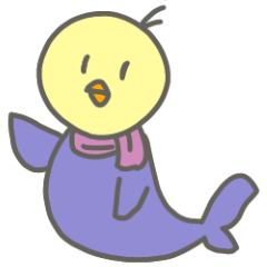 [LINEスタンプ] ひよこウオ