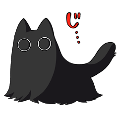 [LINEスタンプ] 猫のようなナニカ