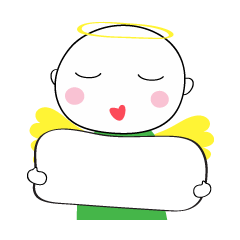 [LINEスタンプ] かわいいキューピッド6924