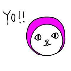 [LINEスタンプ] ピンクのだんご