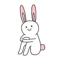 [LINEスタンプ] うさぎさん(仮)