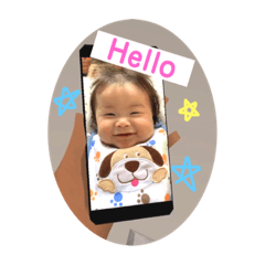 [LINEスタンプ] こんにちわ陸さん