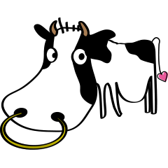 [LINEスタンプ] 牛さんのスタンプ