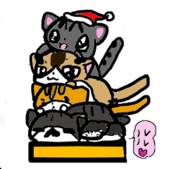 [LINEスタンプ] 雪だるマイカと仲間たち