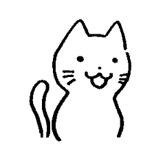 [LINEスタンプ] 相づち上手な猫（台詞なしver.）