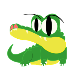 [LINEスタンプ] クロコダイルの黒田さん