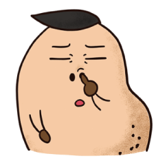 [LINEスタンプ] ケブちゃん ポテト
