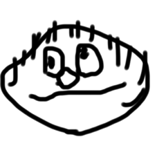 [LINEスタンプ] 4歳の息子が書く人