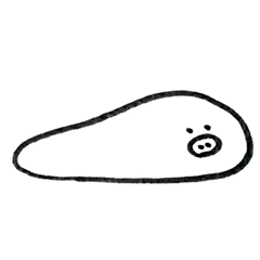 [LINEスタンプ] とけたぶた 1