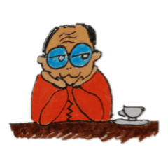 [LINEスタンプ] 利じいちゃん