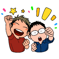 [LINEスタンプ] イチとハチのスタンプ