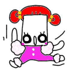 [LINEスタンプ] 頑張る女の子 むすみんちゃん！ 2